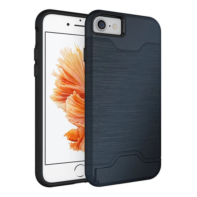 iPhone 6/6S | Armor skal | Korthållare - Blå