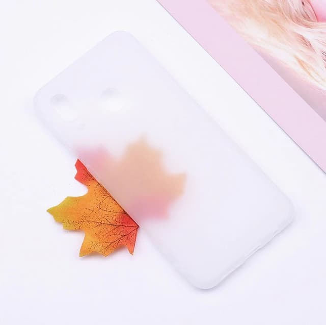 Samsung A40 Ultratunn Silikonskal - Vit