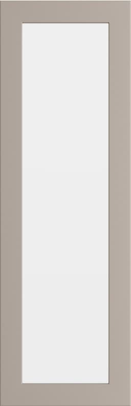 Epoq Trend Sand lasinen kaapinovi keittiöön 30x92 cm