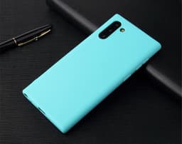 Samsung Note 10 Ultratunn Silikonskal - Turkos