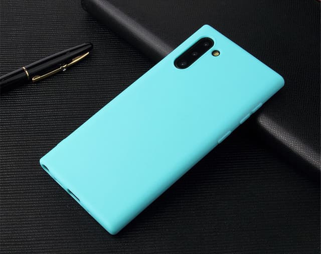 Samsung Note 10 Ultratunn Silikonskal - Turkos