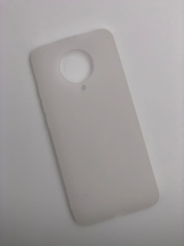 Xiaomi Poco F2 Pro Ultratunn Silikonskal - Vit-transparent