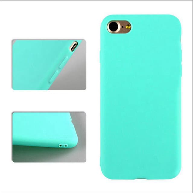 SKALO iPhone 7/8 Ultraohut TPU-kuori - Turkoosi