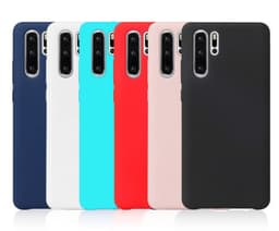 SKALO Huawei P30 Pro Ultratynd TPU-skal - Sort