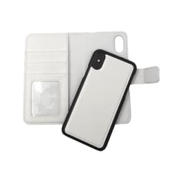 Magnetskal/plånbok ""2 i 1"" iPhone X/XS - Vit