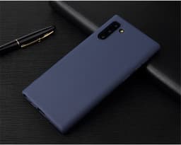 Samsung Note 10 Ultratunn Silikonskal - Blå