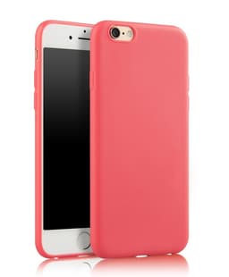 SKALO iPhone 7/8 Ultraohut TPU-kuori - Punainen