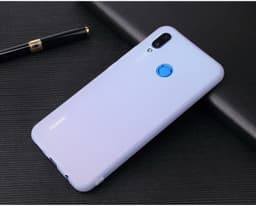Huawei Y6 2019 Ultratunn Silikonskal - Vit