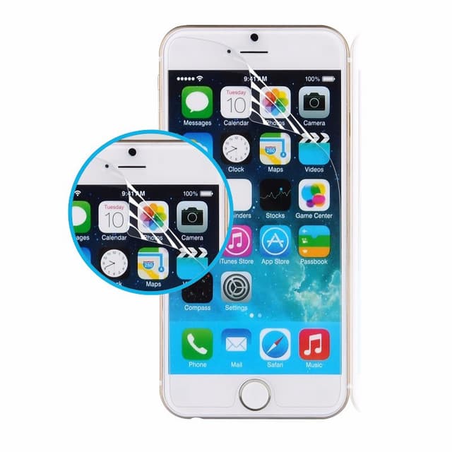 2-PACK Super tåligt Nano Skärmskydd iPhone 7 PLUS