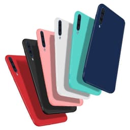 SKALO Samsung A70 Ultraohut TPU-kuori - Musta