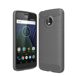 Stöttåligt Armor Carbon TPU-skal Moto G5 Plus - Grå