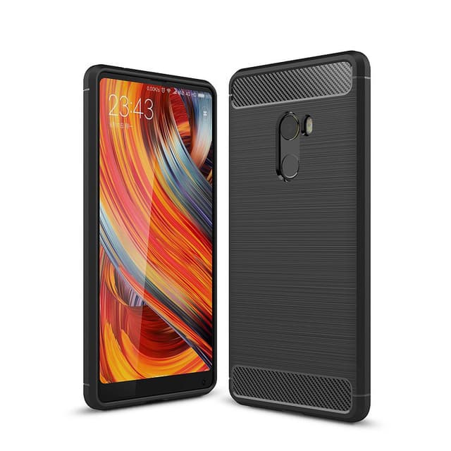 Stöttåligt Armor Carbon TPU-skal Xiaomi Mi Mix 2 - Svart