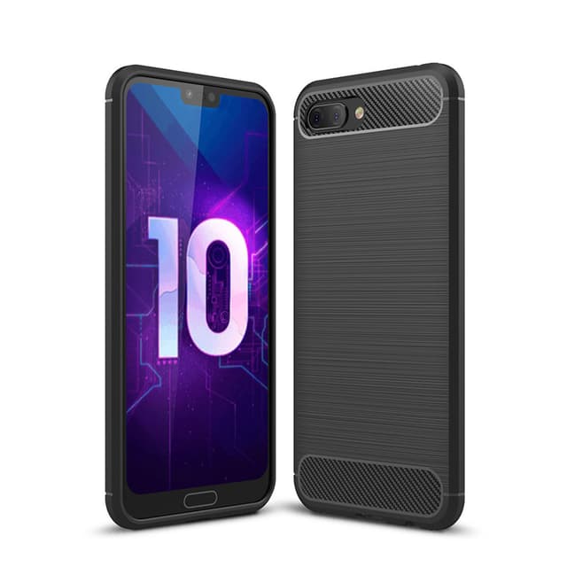 Stöttåligt Armor Carbon TPU-skal Honor 10 - Svart