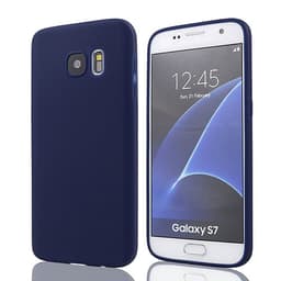 SKALO Samsung S7 Ultraohut TPU-kuori - Sininen