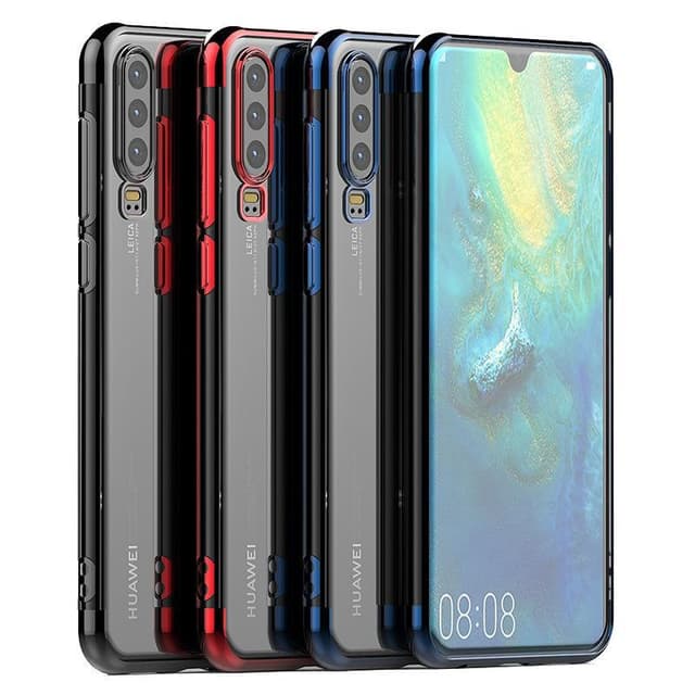 Design TPU-skal Electro Plating till Huawei P30 - Guld