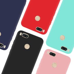 Xiaomi Mi A1 Ultratunn Silikonskal - Vit