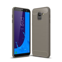 Stöttåligt Armor Carbon TPU-skal Samsung J6 (2018) - Grå