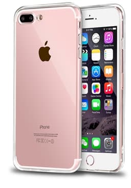 Transparent Silikon TPU-Skal till iPhone 8 PLUS