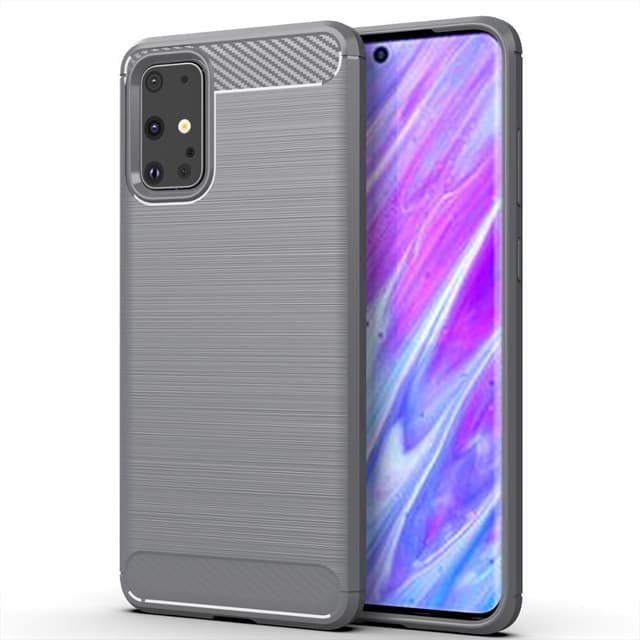 Stöttåligt Armor Carbon TPU-skal Samsung S20 Plus - Grå