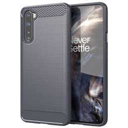 Stöttåligt Armor Carbon TPU-skal Oneplus Nord - Grå