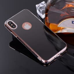 Spegelskal iPhone X/XS - Svart