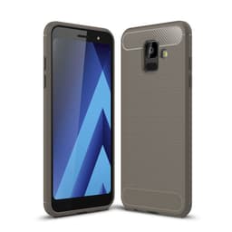 Stöttåligt Armor Carbon TPU-skal Samsung A6+ 2018 - Grå