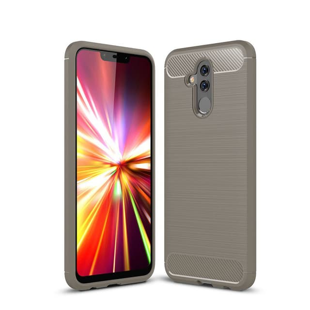 Stöttåligt Armor Carbon TPU-skal Huawei Mate 20 Lite - Grå