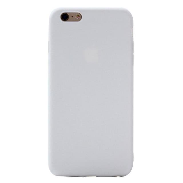 iPhone 6/6S Ultratunn Silikonskal - Vit