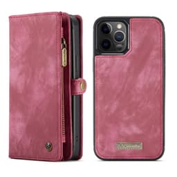 CASEME iPhone 12 Pro Max 2-i-1 Pung Telefonskal Rød