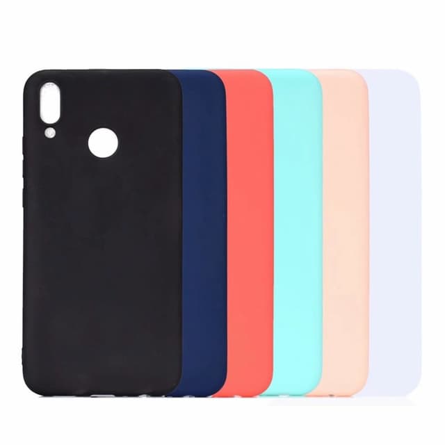 Huawei P30 Lite Ultratunn Silikonskal - Röd