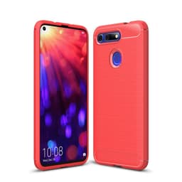 Stöttåligt Armor Carbon TPU-skal Huawei Honor View 20 - Röd