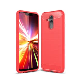 Stöttåligt Armor Carbon TPU-skal Huawei Mate 20 Lite - Röd