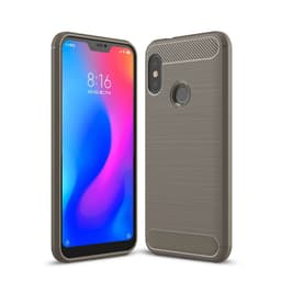 Stöttåligt Armor Carbon TPU-skal Xiaomi Mi A2 Lite - Grå