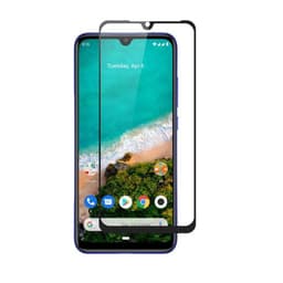 Heltäckande Härdat Glas till Xiaomi Mi A3 - Svart - Svart