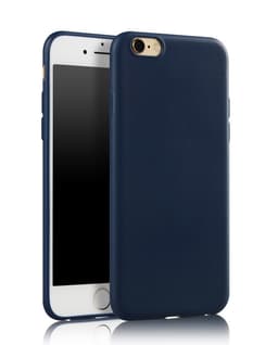 SKALO iPhone 7/8 Ultraohut TPU-kuori - Sininen
