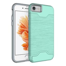 iPhone 6/6S | Armor skal | Korthållare - Turkos