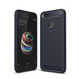 Stöttåligt Armor Carbon TPU-skal Xiaomi Mi A1 - Blå