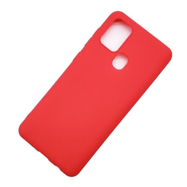 SKALO Samsung A21s Ultraohut TPU-kuori - Punainen