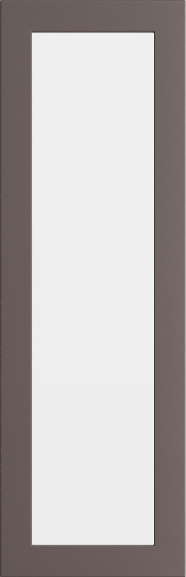 Epoq Trend Umber lasinen kaapinovi keittiöön 30x92 cm