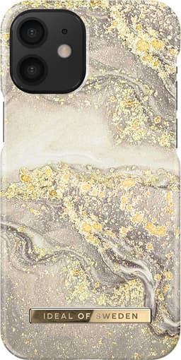 iDeal fashion cover til iPhone 12 mini (sparkle greige)
