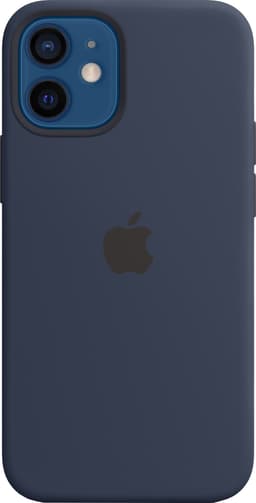 iPhone 12 mini silikonecover med MagSafe (deep navy)