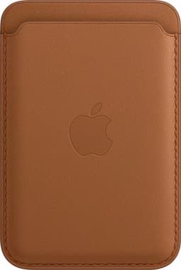 iPhone läderplånbok med MagSafe (saddle brown)