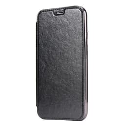 SKALO iPhone SE (2020/2022) Plånboksfodral TPU Ultraslim design - Svart