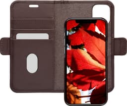 Dbramante1928 New York lommebokdeksel iPhone 12 Mini (dark chocolate)