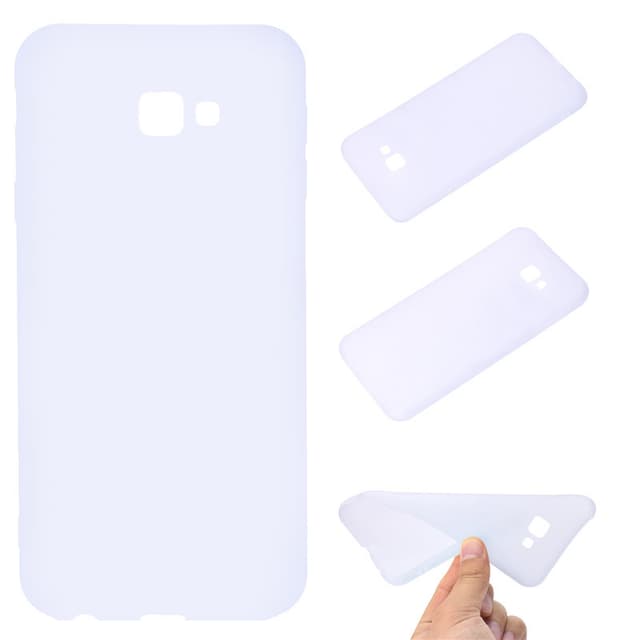 Samsung J4 Plus Ultratunn Silikonskal - Vit