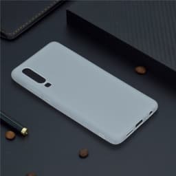 Huawei P30 Ultratunn Silikonskal - Vit