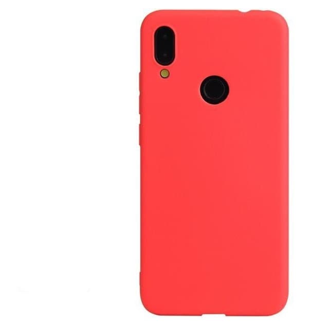 Xiaomi Redmi Note 7 Ultratunn Silikonskal - Röd
