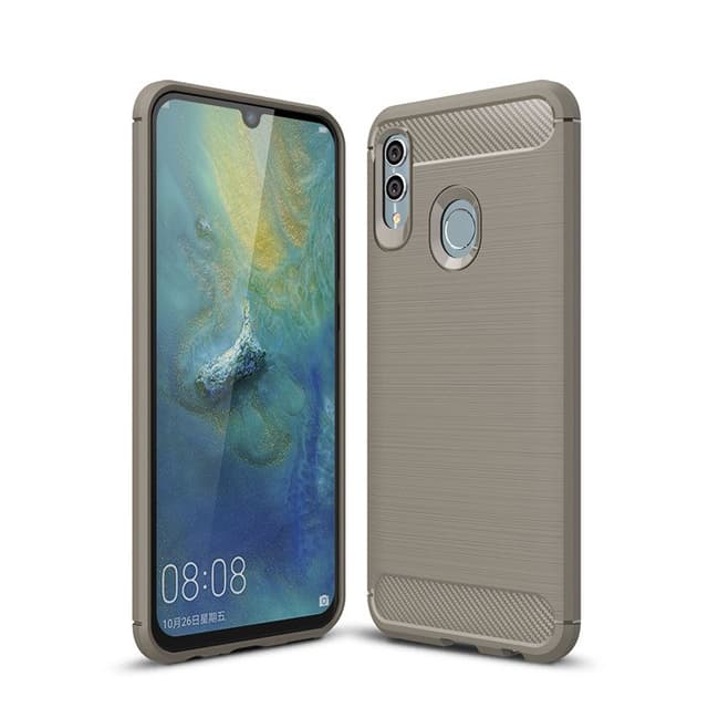 Stöttåligt Armor Carbon TPU-skal Huawei P Smart 2019 - Grå