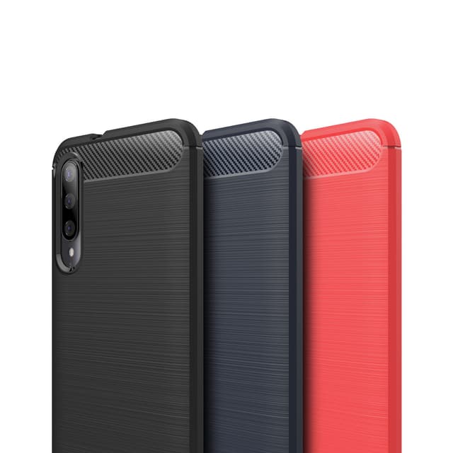 Stöttåligt Armor Carbon TPU-skal Xiaomi Mi A3 - Svart