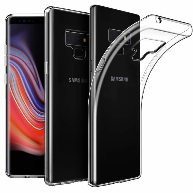 Transparent Silikon TPU-Skal till Samsung Note 9